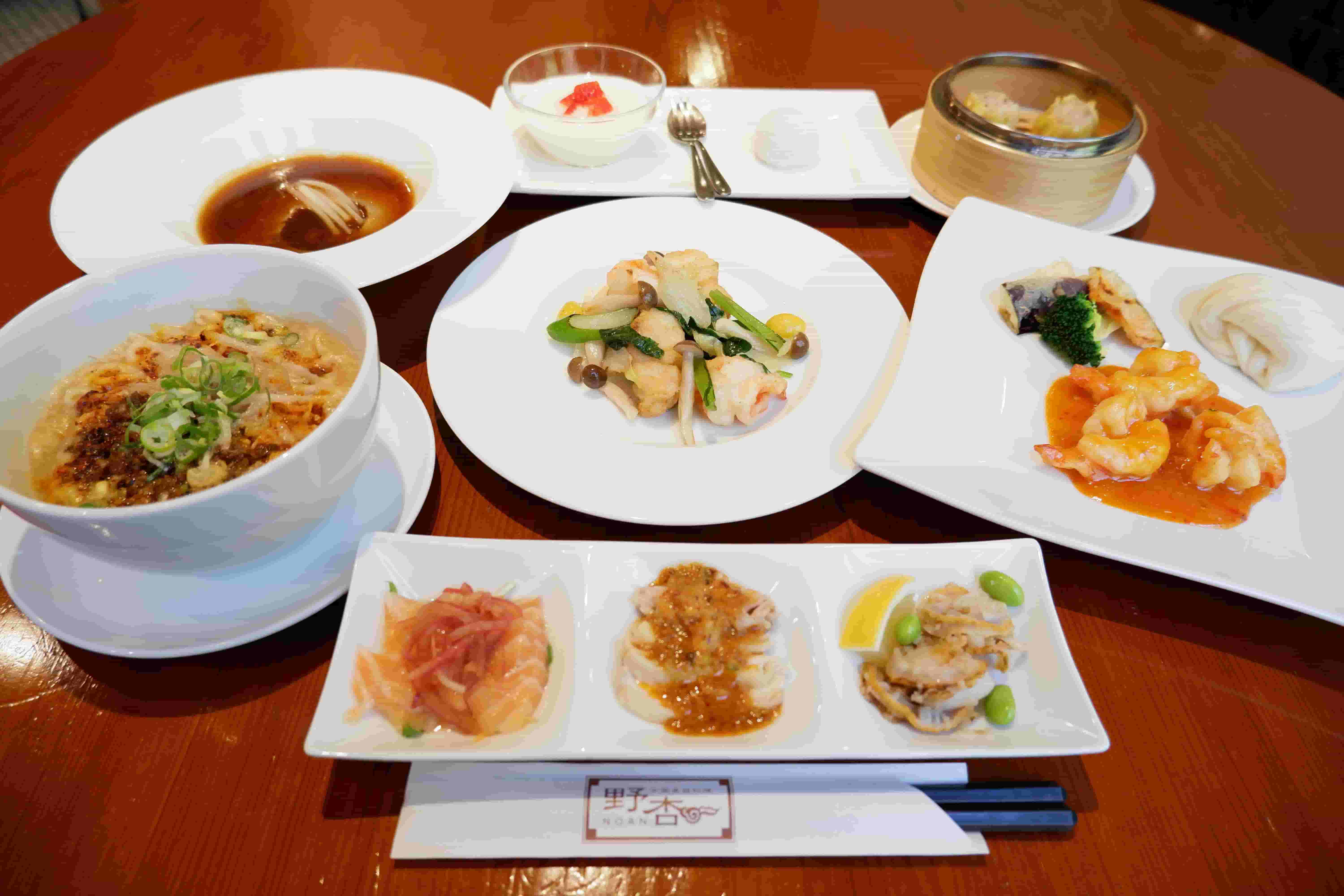中国家庭料理 野杏(のあん) 料理 ディナー コース 写真