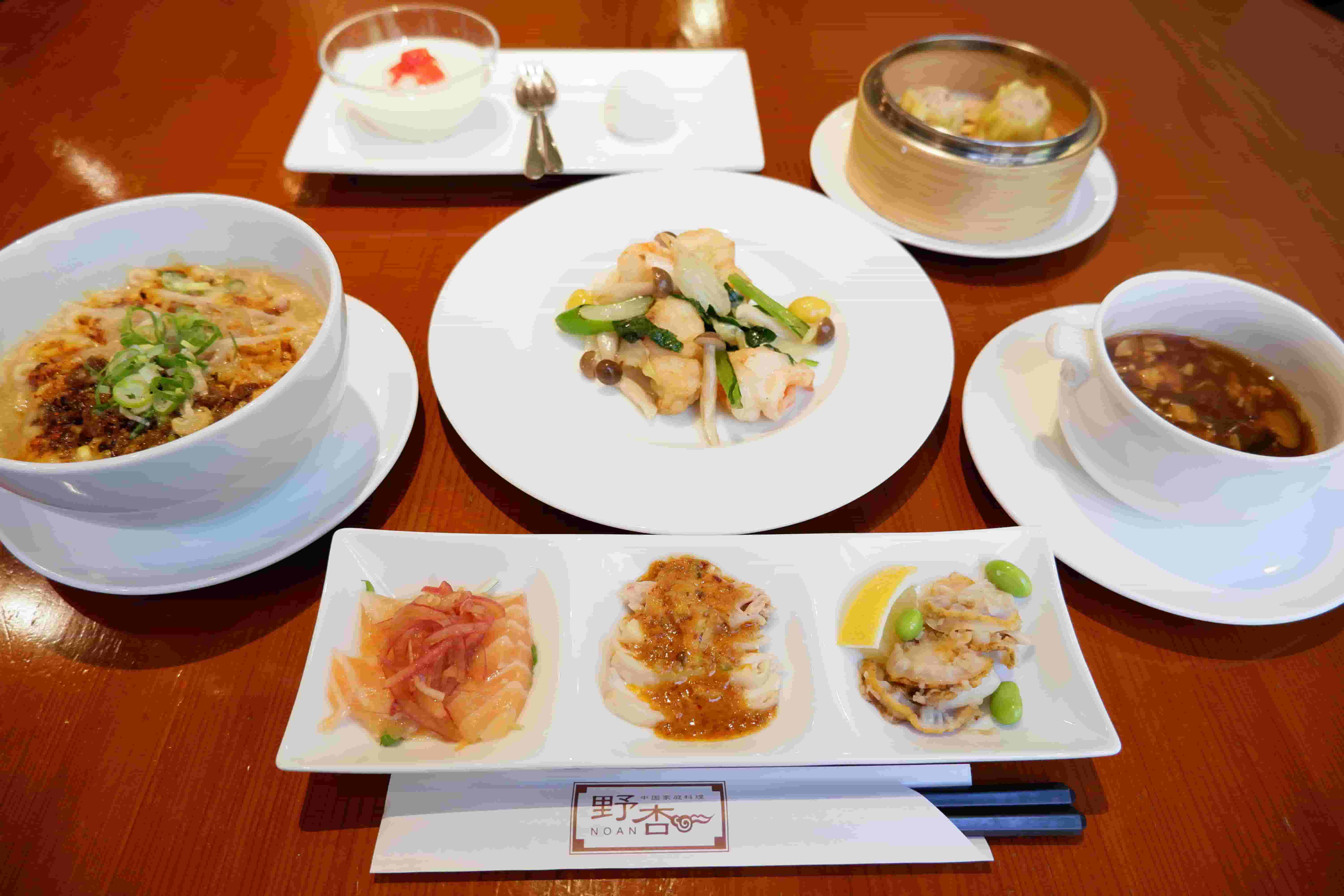 中国家庭料理 野杏(のあん) 料理 ディナー コース 写真